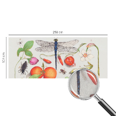 Fototapet autocolant cu ilustrație naturală