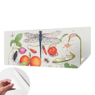 Fototapet autocolant cu ilustrație naturală