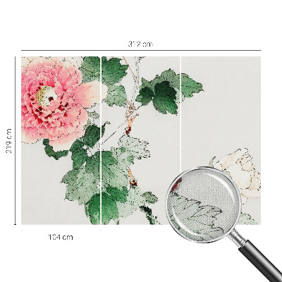 Tapet autoadeziv cu model floral subtil