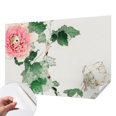 Tapet autoadeziv cu model floral subtil
