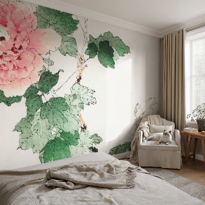 Tapet autoadeziv cu model floral subtil