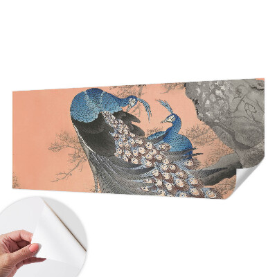 Fototapet 3d pentru living Påfugleagtig elegance