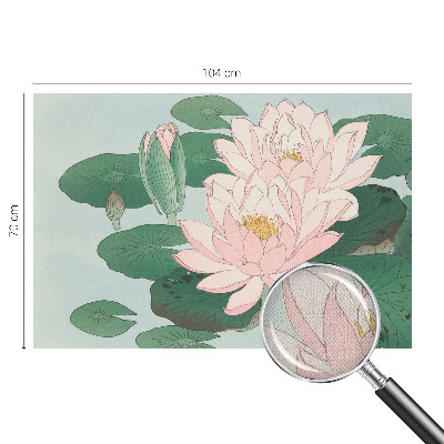 Fototapet 3D autoadeziv cu design Vandlotus