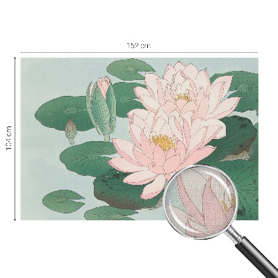 Fototapet 3D autoadeziv cu design Vandlotus