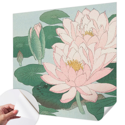 Fototapet 3D autoadeziv cu design Vandlotus