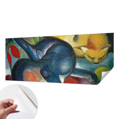 Fototapet 3D pentru dormitor cu design Kattekunst