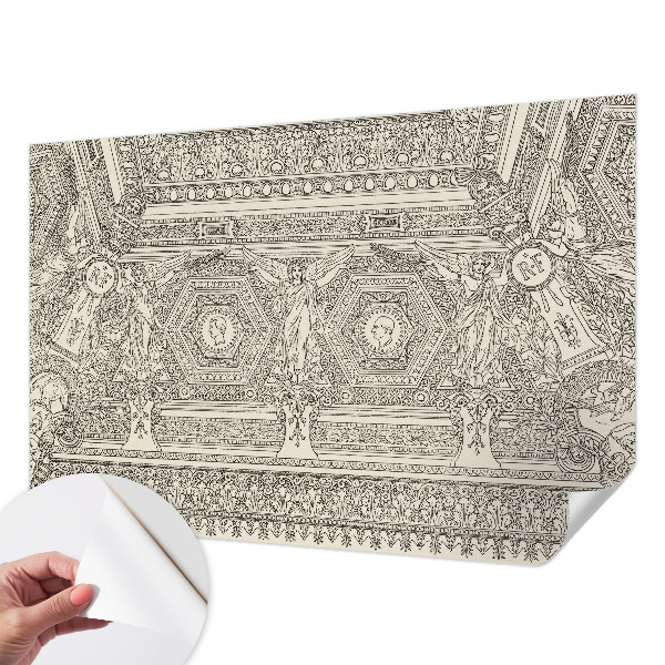 Fototapet autoadeziv cu motiv clasic ornament