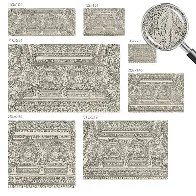 Fototapet autoadeziv Klassisk ornament