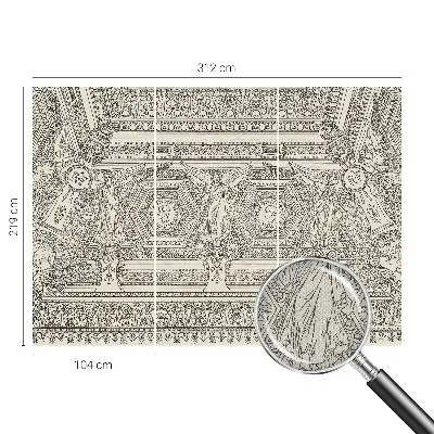 Fototapet autoadeziv Klassisk ornament