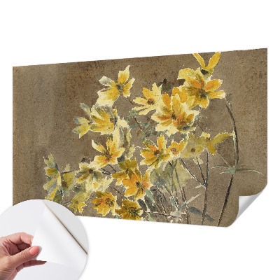 Fototapet 3D cu model Solrig buket