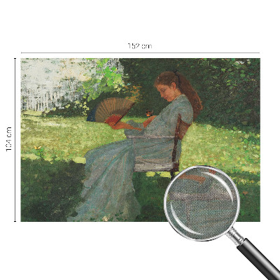 Fototapet autoadeziv pentru dormitor cu design „Sommerharmoni”