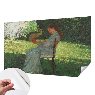 Fototapet autoadeziv pentru dormitor cu design „Sommerharmoni”