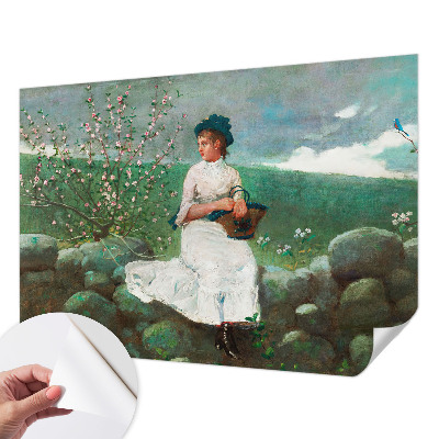 Nazwa produktu cu motiv floral „Blomstrende fred”