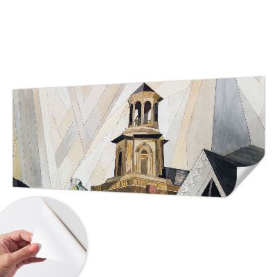 Fototapet autocolant cu imprimare cu motiv „turn arhitectural”