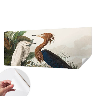 Fototapet 3d Fugle i planter