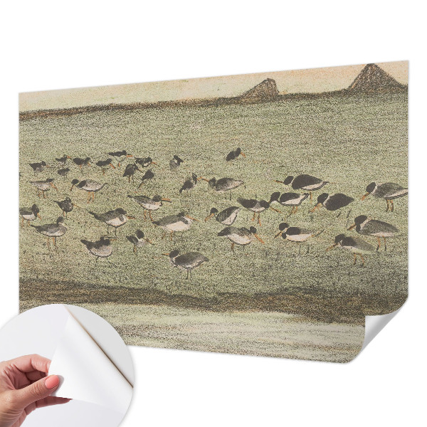 Fototapet 3d pentru living Fuglens fred