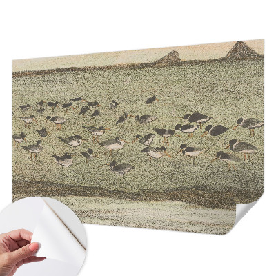 Fototapet 3D pentru living cu motiv „Fuglens fred”