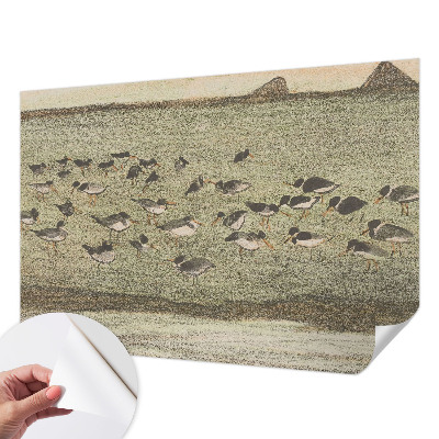 Fototapet 3d pentru living Fuglens fred