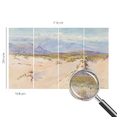 Fototapet autoadeziv pentru camera copiilor Ørkenlandskab