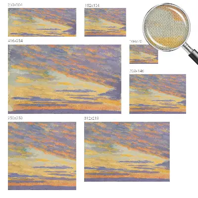 Fototapet 3d Pastelhimmel