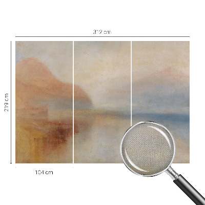 Fototapet 3D autoadeziv cu motiv „Æterisk landskab”