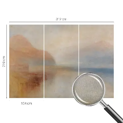 Fototapet 3d autoadeziv Æterisk landskab