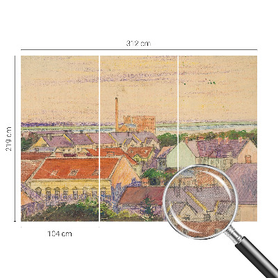 Fototapet 3d pentru dormitor marca Bytage