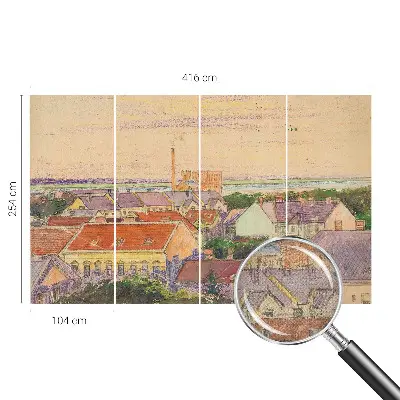 Fototapet 3d pentru dormitor Bytage