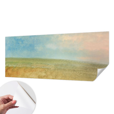 Fototapet autoadeziv în nuanțe pastelate, model Pastelfelter