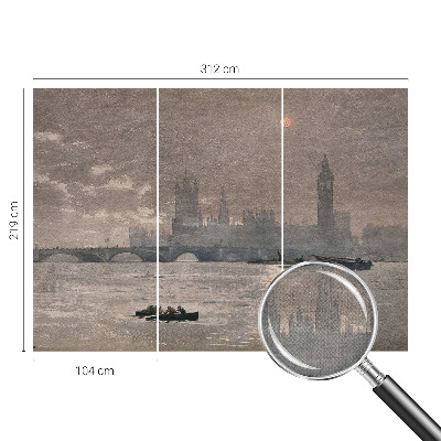 Tapet autocolant perete cu design Natpanorama