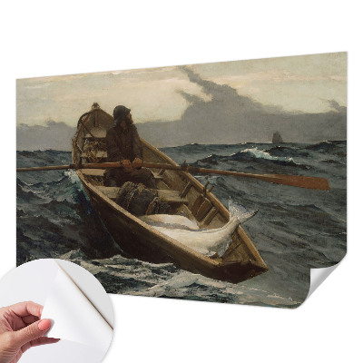 Fototapet 3d Fisker på havet