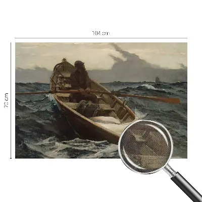 Fototapet 3d Fisker på havet