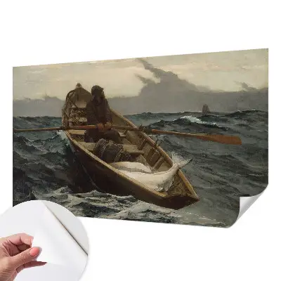 Fototapet 3d Fisker på havet