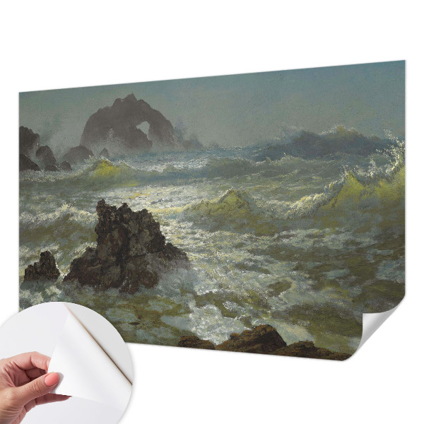 Fototapet 3D autoadeziv cu motivul unui ocean furtunos
