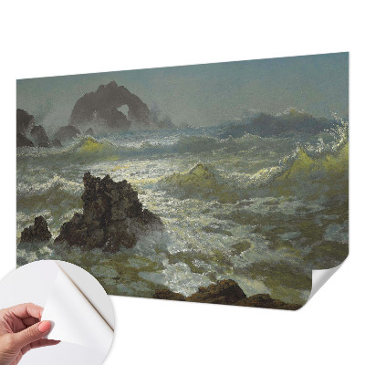 Fototapet 3D autoadeziv cu motivul unui ocean furtunos