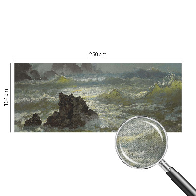 Fototapet 3D autoadeziv cu motivul unui ocean furtunos