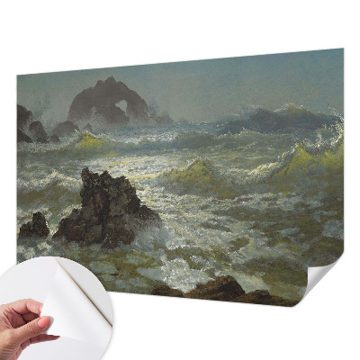 Fototapet 3D autoadeziv cu motivul unui ocean furtunos