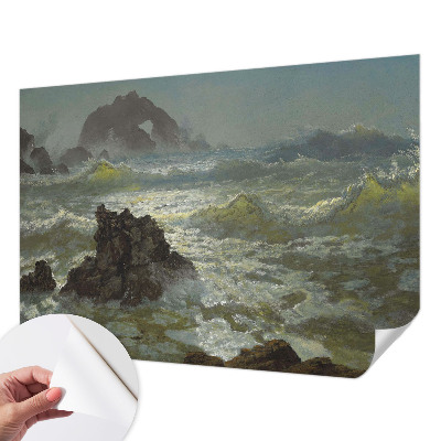 Fototapet 3D autoadeziv cu motivul unui ocean furtunos