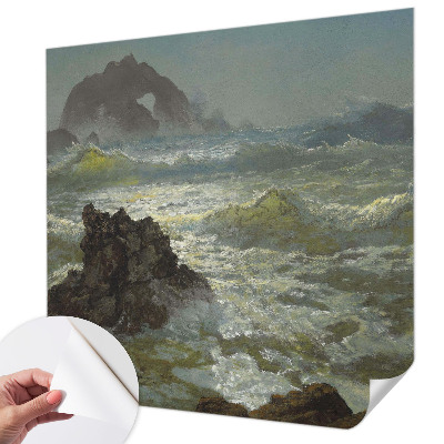 Fototapet 3D autoadeziv cu motivul unui ocean furtunos