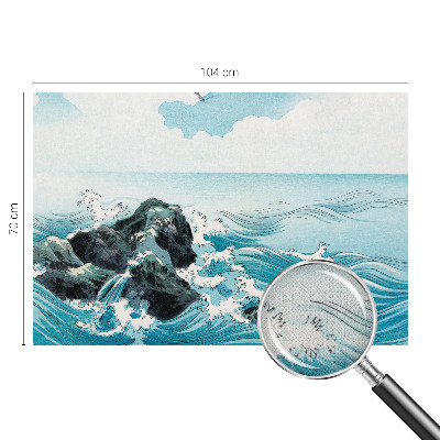 Fototapet 3D pentru living cu motiv de havscene