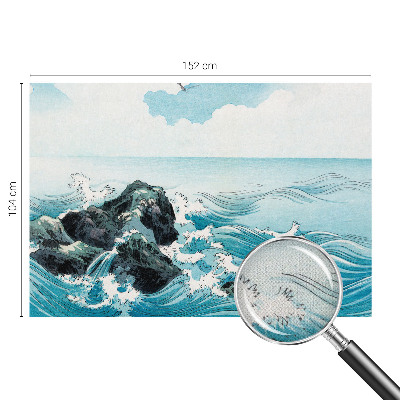 Fototapet 3D pentru living cu motiv de havscene