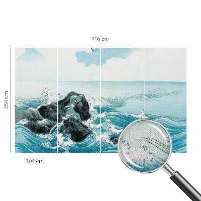 Fototapet 3d pentru living Havscene