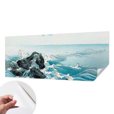Fototapet 3D pentru living cu motiv de havscene