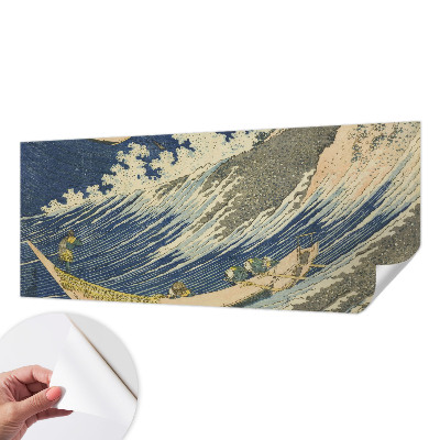 Fototapet 3D pentru dormitor cu motivul valurilor mării