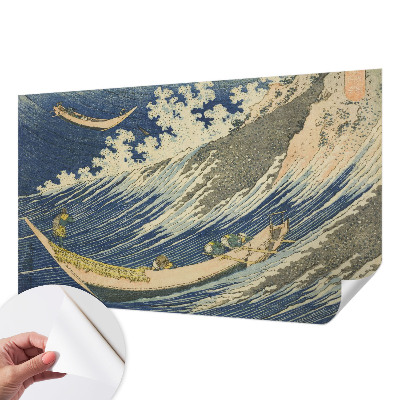 Fototapet 3D pentru dormitor cu motivul valurilor mării