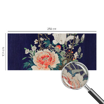 Fototapet autoadeziv pentru living cu motiv „Blomsterkurv”