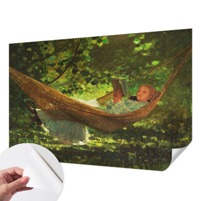 Fototapet 3d pentru dormitor Afslapning i en hængekøje
