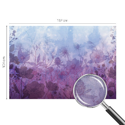 Fototapet 3d Pastelblomster
