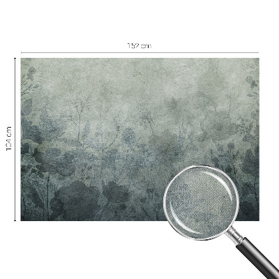 Fototapet 3d pentru living Plantens elegance