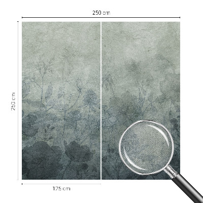 Fototapet 3d pentru living Plantens elegance